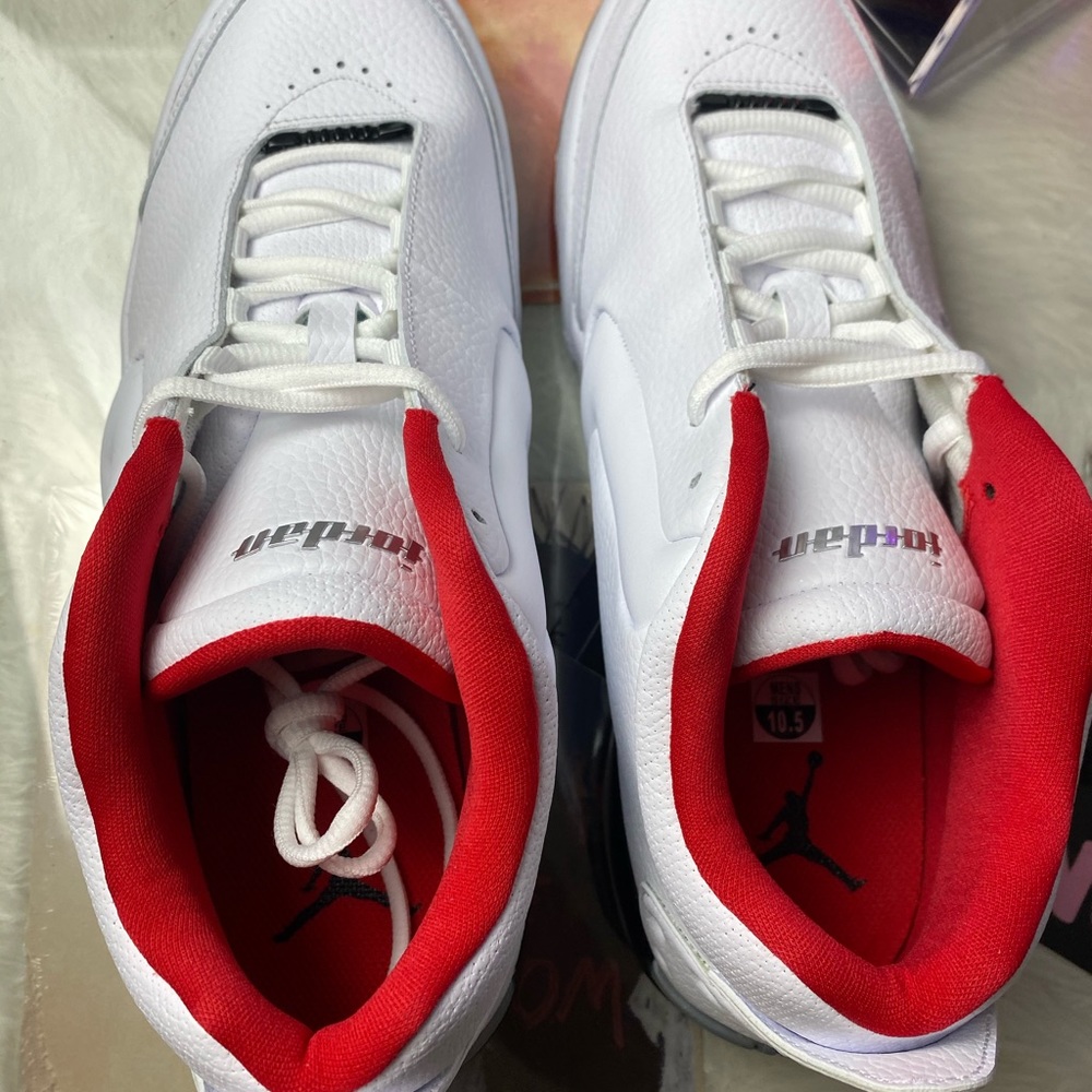 🆕  Air Jordan Big Fund White Silver - Mens Sizes - Picture 10 of 11